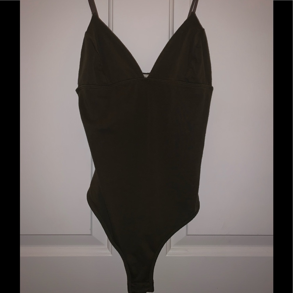 Green L.A Hearts bodysuit